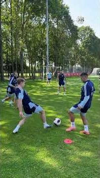 Rondo at the Ajax training.