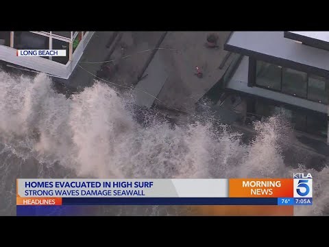 SoCal coast continues to be impacted by high surf, flooding