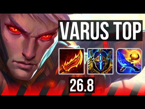 VARUS vs DARIUS (TOP) | EUW Master | 26.8