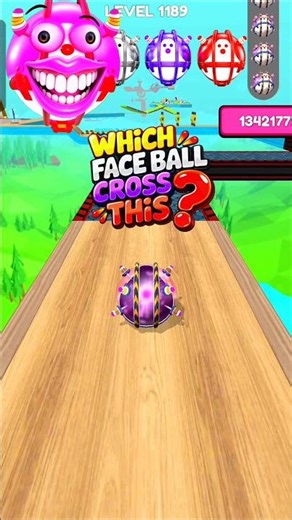 Which alien ball cross this magic Bridge ❓#shorts #goingballs