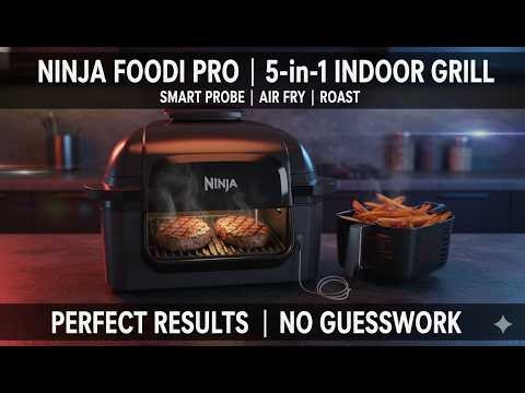Ninja Foodi Pro 5-in-1 Review | Worth It? Smart Indoor Grill Air Fryer 2026