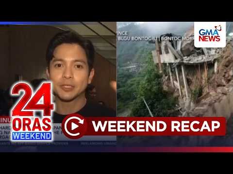 24 Oras Weekend: (Parts 3&4) Bato bumagsak sa bar; Digital “footprint”; Alden’s support; atbp