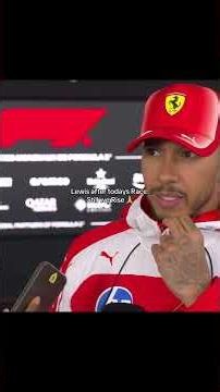 Happiest day at Ferrari so far!" 🥹🔴 Lewis Hamilton P2 Interview! F1 #LewisHamilton #Ferrari