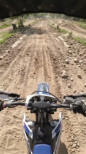 🏍️ High-Speed Motocross Action: POV Dirt Bike Ride