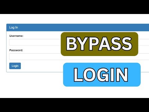 Bypassing Login Pages Using SQL Injection