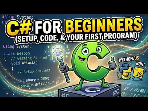 C# in VS Code — Complete Beginner Setup & First Program
