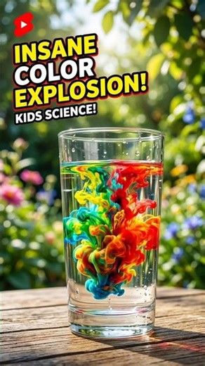🎨 COLOUR EXPLOSION — Watch Colours BURST & Spread Like Magic! 😱✨ | GrowGenius #diy #homeschoolingfun