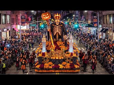 🔴 LIVE | N.Y.C. Halloween Magic Parade 2026 🎃 | Giant Spooky Floats & Haunted Carnival