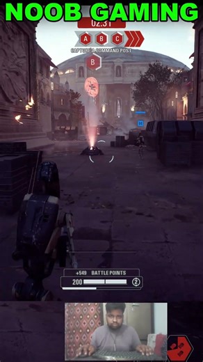 Hardest Fight for a Noob in Star Wars Battlefront 2/Star Wars: Battlefront 2 GAMEPLAY #starwars