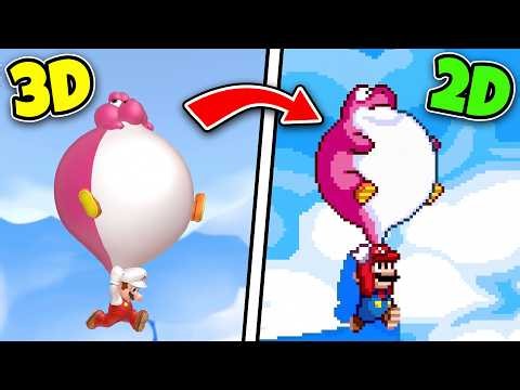 New Super Mario Bros. U Deluxe but it's 2D?!