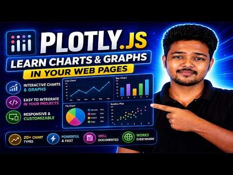 Plotly.js Complete Course | Create Interactive Web Graphs & Charts