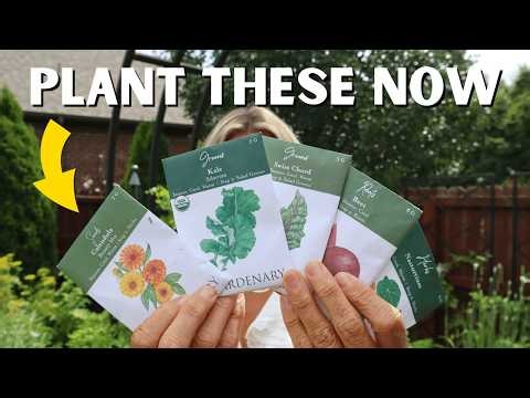 6 Plants You MUST Start In August (No Matter Where You Live)