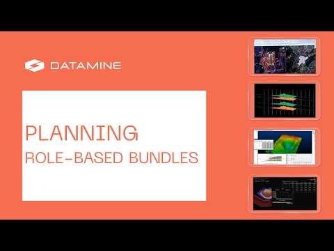 Planning Role-Based Bundle for A Faster, Better & More Accurate Mine Plans