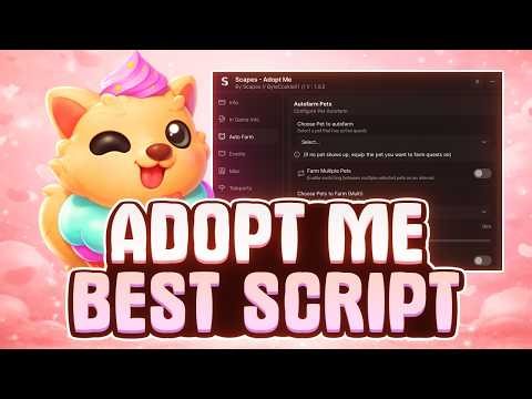 [ WEEK 4 🍭] New Adopt Me Autofarm Script | Farm Candy | Farm Cash | Auto Grow Eggs & Pets!