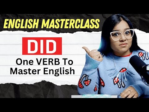 "DID" - Simple Past TENSE | English Grammar Lesson by Shivangi Gupta