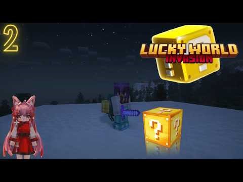 Episode 2 l Getting Maids in The Lucky Block Invasion Mod!!??