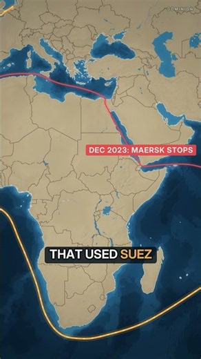 The Red Sea detour that made Maersk richer