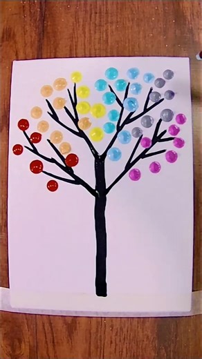 Easy Paint Pastel Dream Swing 🌸🌈✨ | Acrylic Fantasy Tree Painting | Ideas for Beginner artist #art