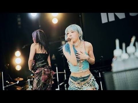 HANA、ロッキン初出演で最新曲「BAD LOVE」"Drop"Tiger" を初披露【ROCK IN JAPAN FESTIVAL 2025】