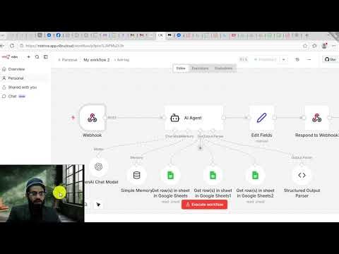 Create AI Chatbot with Knowledge Base (ManyChat + n8n + OpenAI + Sheets)
