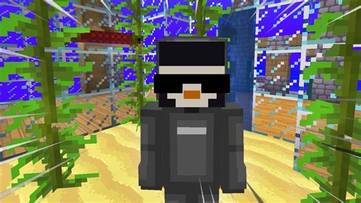 Minecraft aquatic adventure giant fish tank