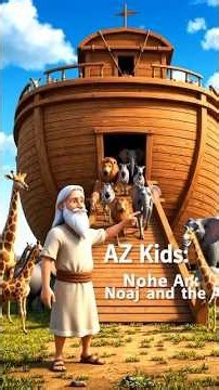 Noah Built the Ark When There Was NO Rain! 😮 | Noah’s Ark | AZ Kids Episode 3