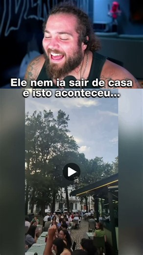 ESTE RAPAZ NEM IA SAIR DE CASA MAS ISTO ACONTECEU... #shorts