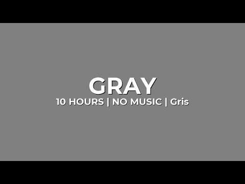 Gray Screen 10 Hours No Music | Pantalla Gris Sin Musica