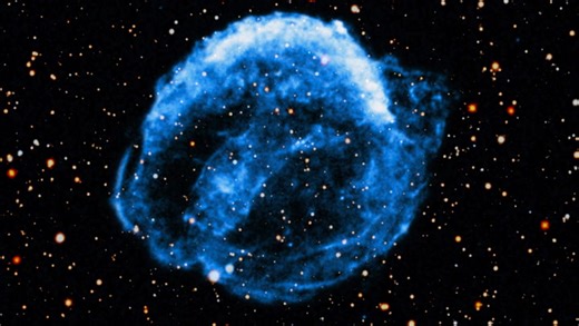 Watch a supernova remnant grow in this epic 25-year time-lapse