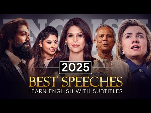 ENGLISH SPEECH | TOP 5 SPEECHES of 2025 (English Subtitles)
