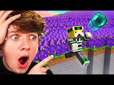 500 Hunters vs 1 Speedrunner | Minecraft Hardcore But Every Minute It Gets Harder (4 Hours Marathon)