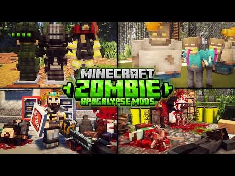 20 Best Minecraft Zombie Apocalypse Mods! (2026)