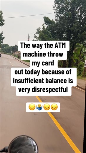 Humorous ATM Machine Experience