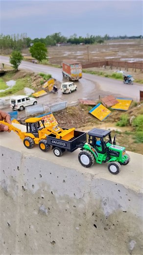 Remote Control Jcb And Dumper Truck Unboxing And Testing Short Video ||