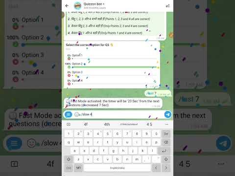 How to report a wrong question to the quiz creator using Quizzon bot. 
