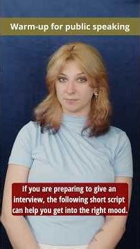 Say THIS Before Your Next Interview to Boost Confidence