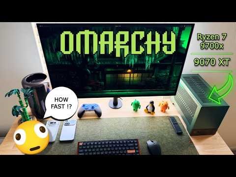 Built an ALL-AMD Linux SFF PC & Installed Omarchy in Under 1 Hour!