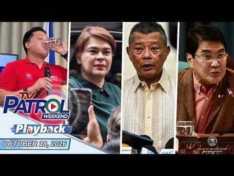 TV Patrol Weekend Playback | October 18, 2026