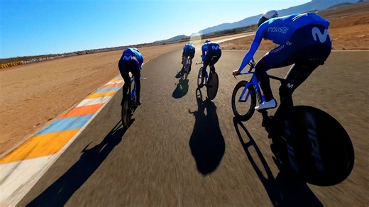 High energy views of action sports (BMX, cycling, pump tracks, and car racing), captured by drones, part 13