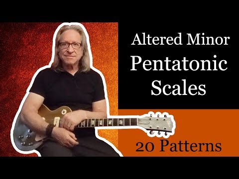 Altered Minor Pentatonic Scales