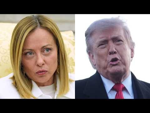 Donald Trump 'fights back' in latest Giorgia Meloni banter
