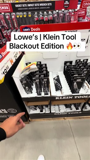 Klein Tools Blackout Edition — Lowe’s Klein Tool Blackout Edition