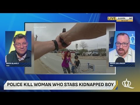 Woman slashes kidnapped boy from Nebraska Walmart; shot, killed by police