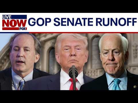 Paxton looks to unseat Cornyn after late-stage Trump endorsement