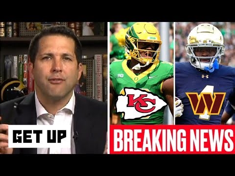 GET UP | ESPN update NFL draft: Chiefs take Kenyon Sadiq at No. 9; Commanders take Jeremiyah at No 7