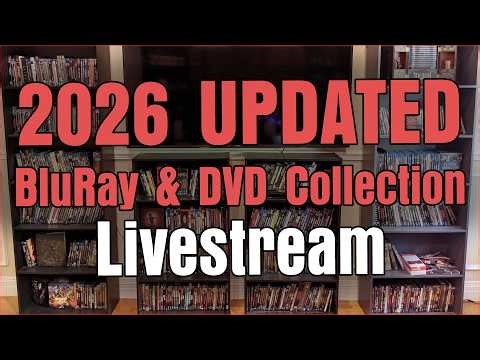 Horror BluRay & DVD Collection UPDATED Livestream