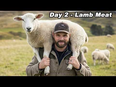 What Does 100% Homegrown Lamb Taste Like? I Raised A Sheep & This Happened. - Day 2/31 Shawn Woods
