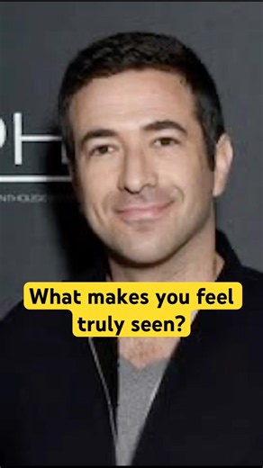 What makes you feel truly seen? #arimelber #msnbc #usa #journalism #politics