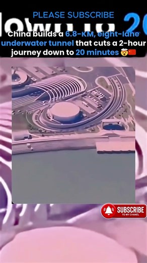 China Opens a 28-KM Mega Link With a 6.8-KM Underwater Tunnel 🤯🌊