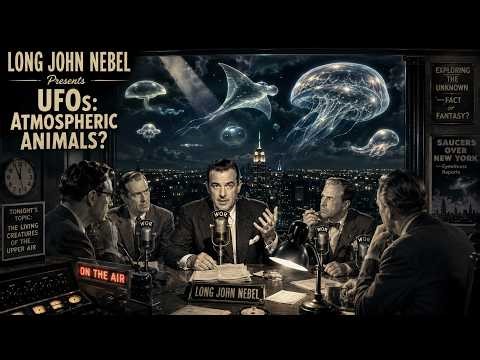 November 1956, Long John Nebel - Are UFOs Actually Atmospheric Animals? The Biological UFO Theory